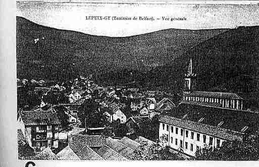 Ville de LEPUIXGY Carte postale ancienne